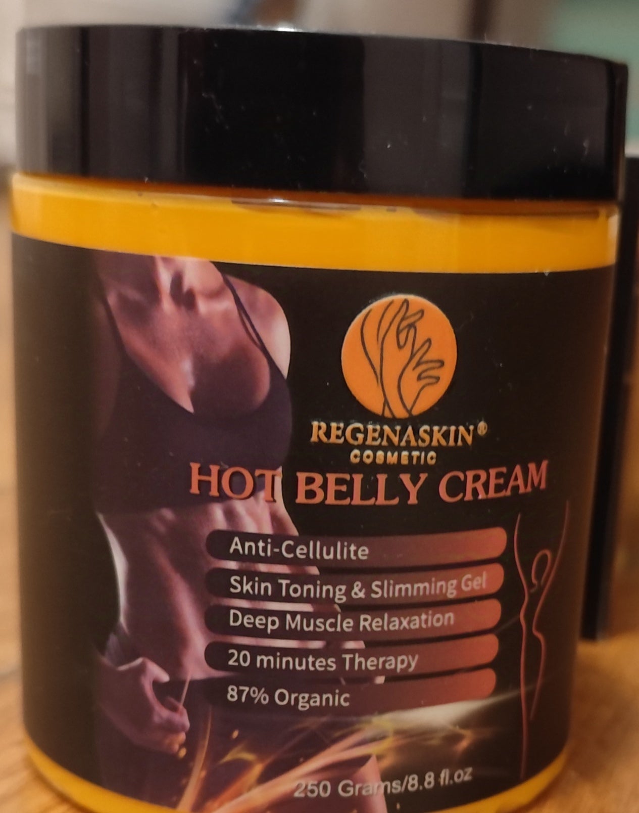 Hot belly cream